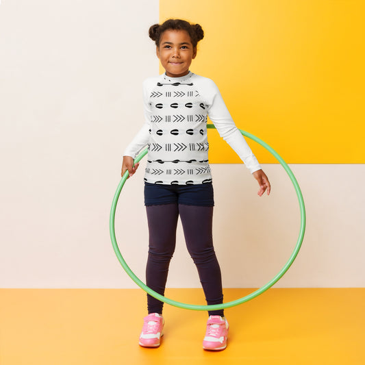 ETHNEEGIFTS Kids Rash Guard