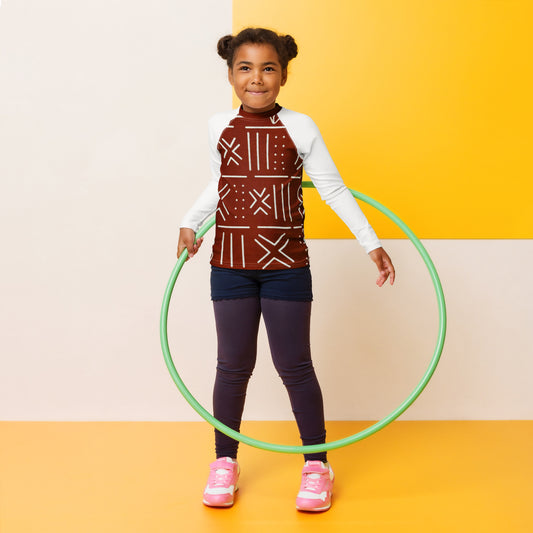 ETHNEEGIFTS Kids Rash Guard