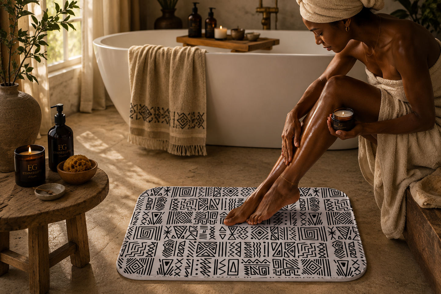 HOME HERITAGE BATH MAT