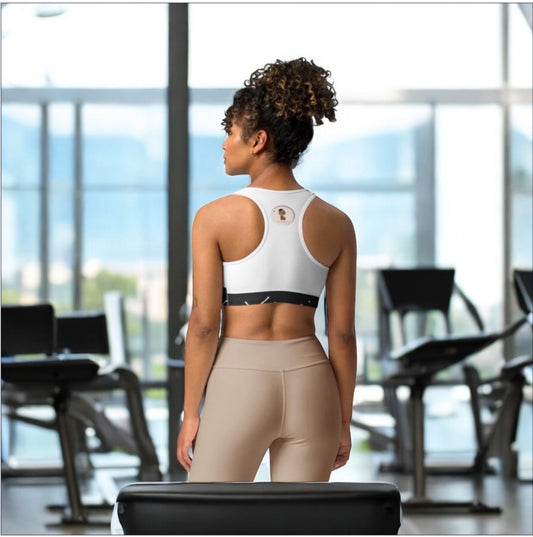 ETHNEEGIFTS Sports bra ADINKRA GOD