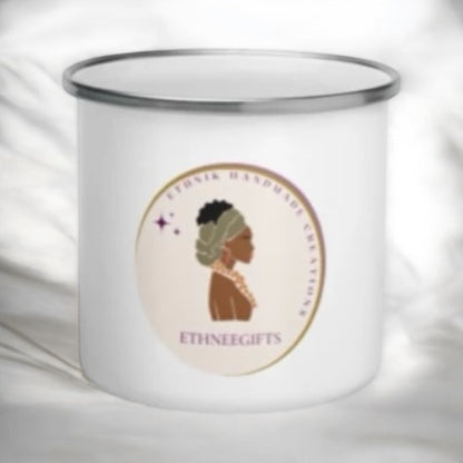 ETHNEEGIFTS Enamel Mug