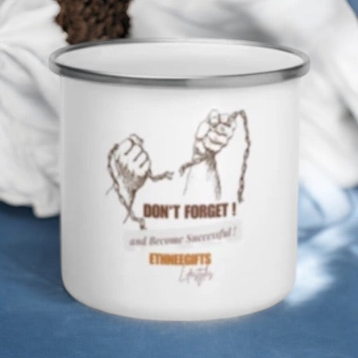 ETHNEEGIFTS Enamel Mug