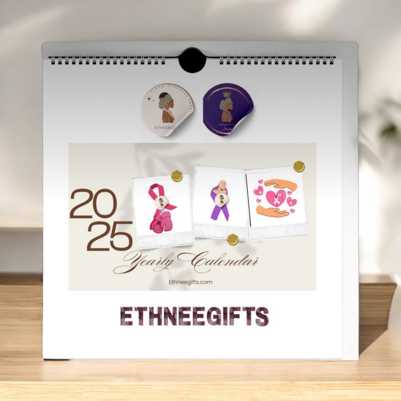 ETHNEEGIFTS We Care Collection Wall calendars 2025