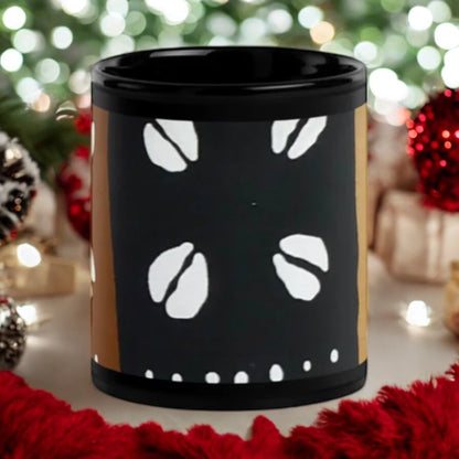 ETHNEEGIFTS Black Glossy ETHNEEK Mug