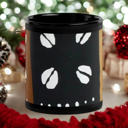 ETHNEEGIFTS Black Glossy ETHNEEK Mug