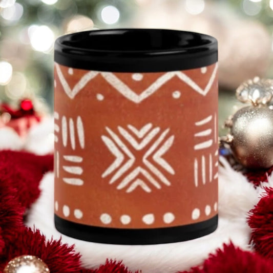 ETHNEEGIFTS Black Glossy ETHNEEK Mug