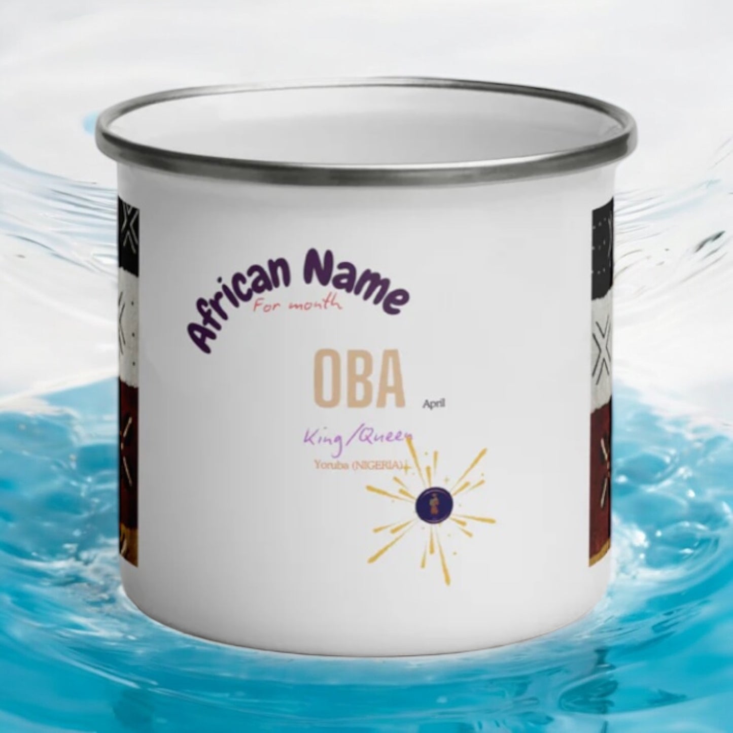 AFRICAN Name "OBA" Mug