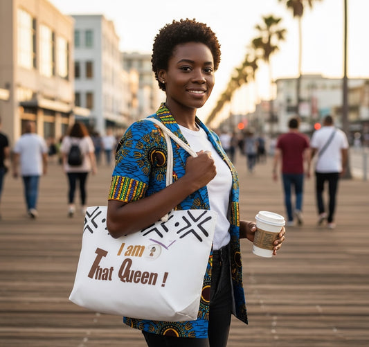 The I Am That Queen Weekend Bag - ETHNEEGIFTS