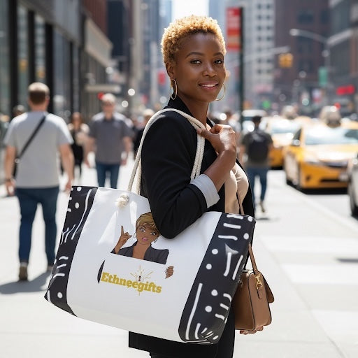 The Queen's Grace Weekend Bag - ETHNEEGIFTS