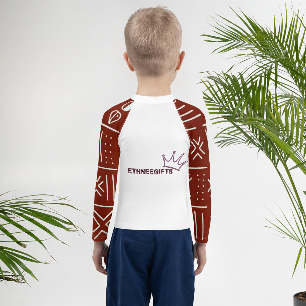 ETHNEEGIFTS Kids Rash Guard