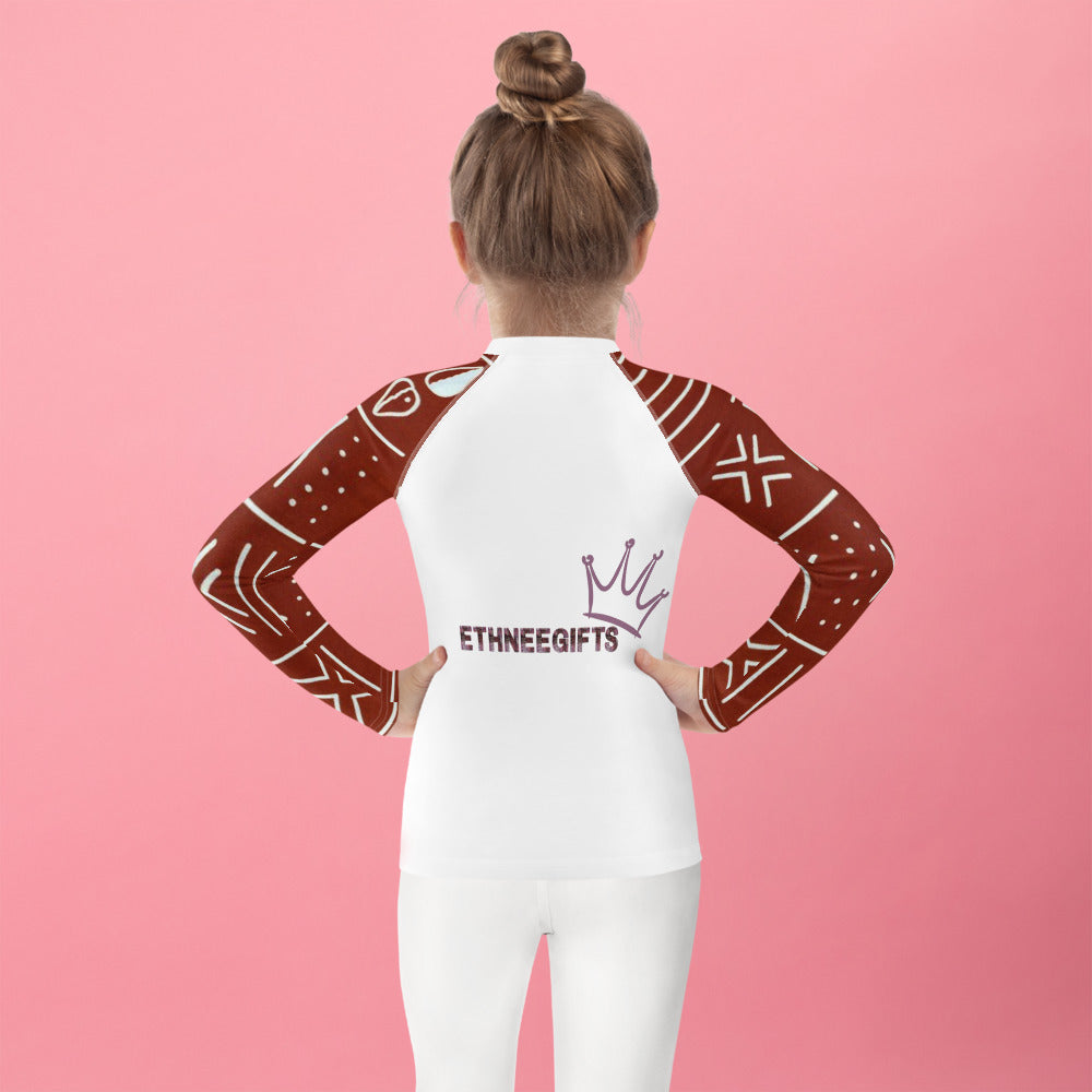 ETHNEEGIFTS Kids Rash Guard