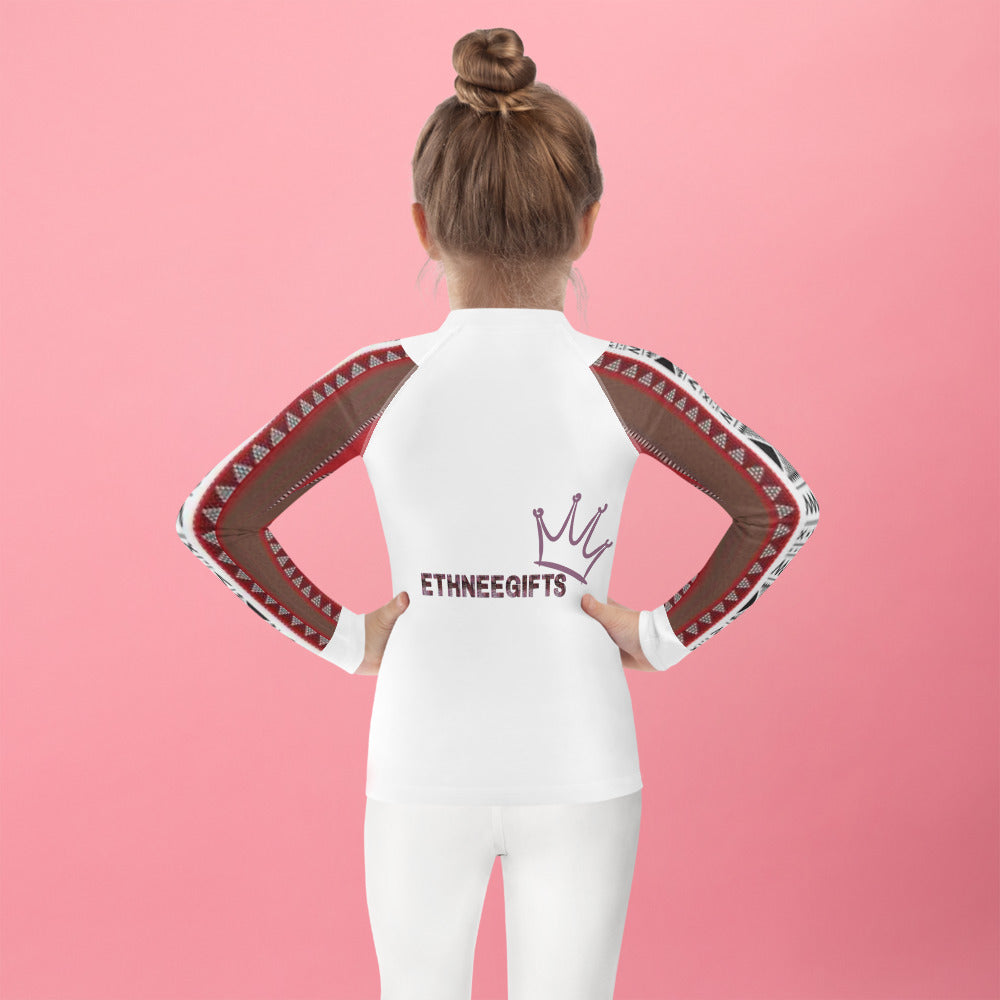 ETHNEEGIFTS Kids Rash Guard