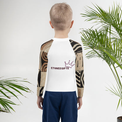 ETHNEEGIFTS Kids Rash Guard