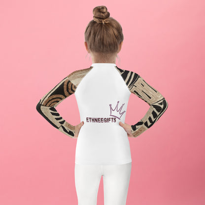 ETHNEEGIFTS Kids Rash Guard