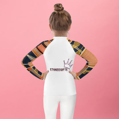 ETHNEEGIFTS Kids Rash Guard