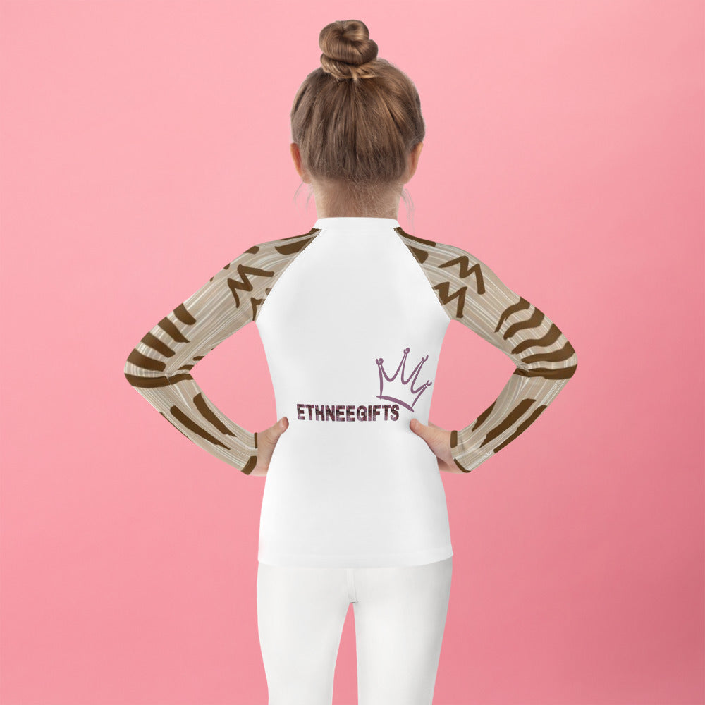 ETHNEEGIFTS Kids Rash Guard