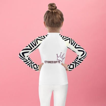 ETHNEEGIFTS Kids Rash Guard