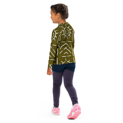 ETHNEEGIFTS Kids Rash Guard