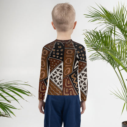 ETHNEEGIFTS Kids Rash Guard