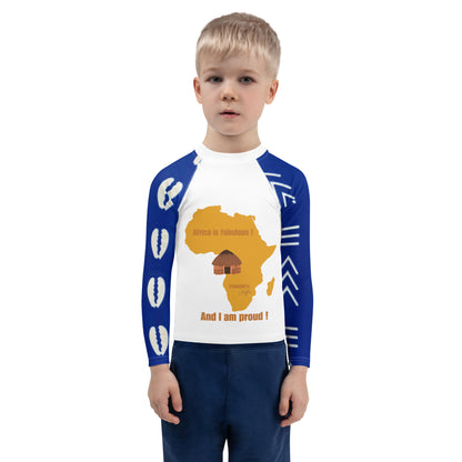 ETHNEEGIFTS Kids Rash Guard