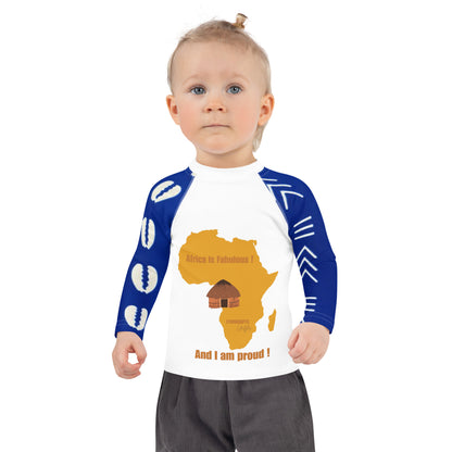 ETHNEEGIFTS Kids Rash Guard