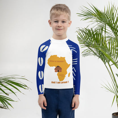 ETHNEEGIFTS Kids Rash Guard