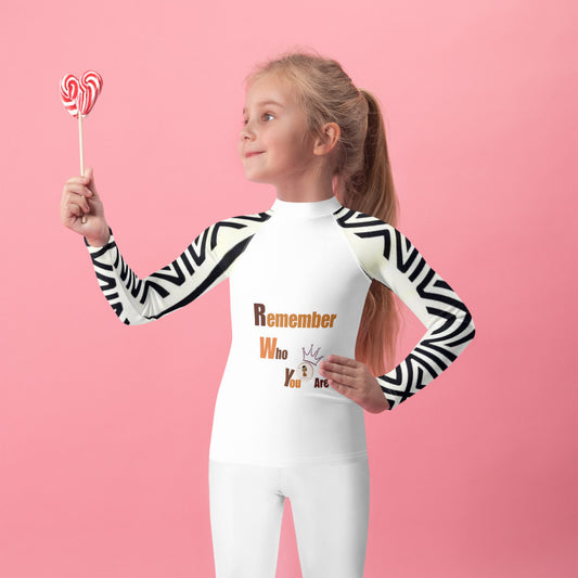 ETHNEEGIFTS Kids Rash Guard