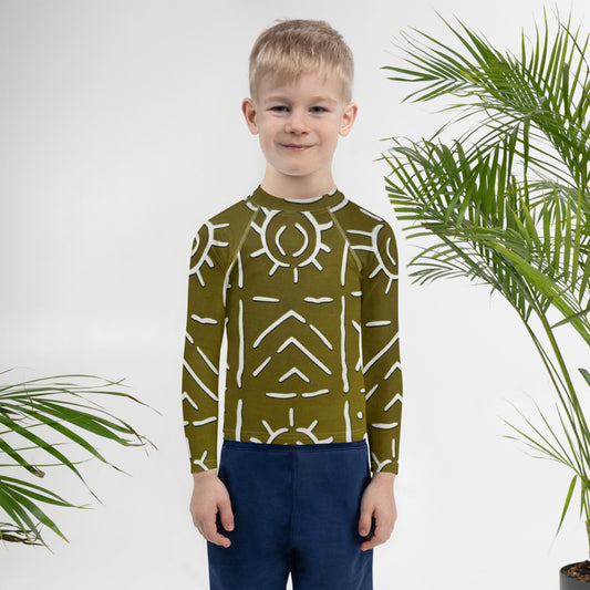 ETHNEEGIFTS Kids Rash Guard