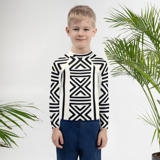 ETHNEEGIFTS Kids Rash Guard