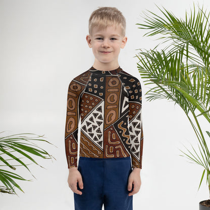 ETHNEEGIFTS Kids Rash Guard