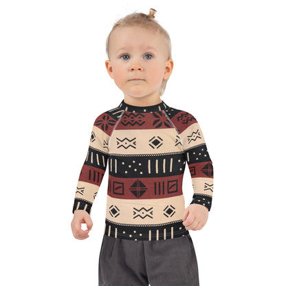 ETHNEEGIFTS Kids Rash Guard