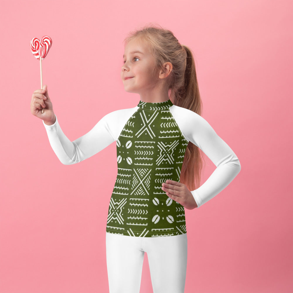 ETHNEEGIFTS Kids Rash Guard