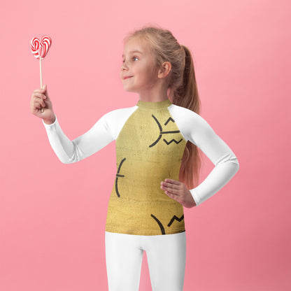 ETHNEEGIFTS Kids Rash Guard