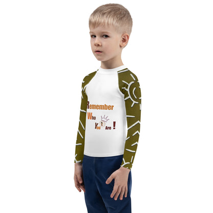 ETHNEEGIFTS Kids Rash Guard