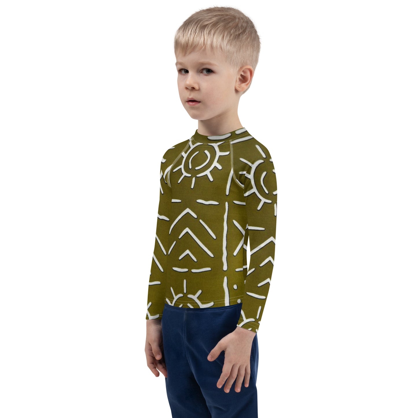 ETHNEEGIFTS Kids Rash Guard