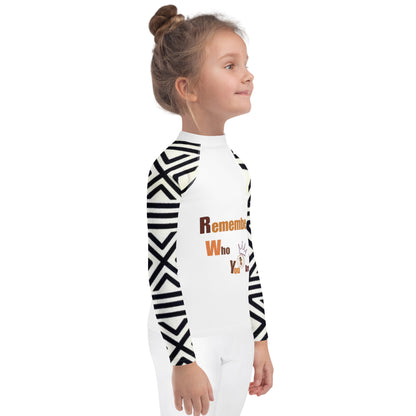 ETHNEEGIFTS Kids Rash Guard