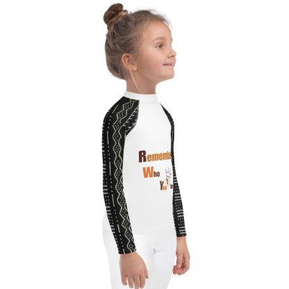 ETHNEEGIFTS Kids Rash Guard