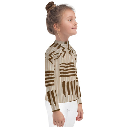 ETHNEEGIFTS Kids Rash Guard