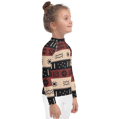 ETHNEEGIFTS Kids Rash Guard