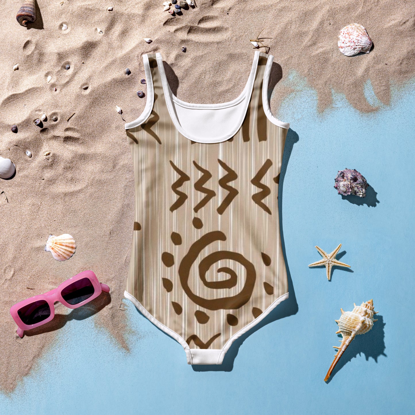 ETHNEEGIFTS Kids Swimsuit