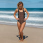 One-Piece Swimsuit African design