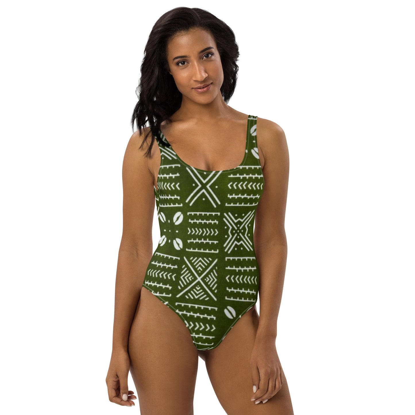 One-Piece Swimsuit African design