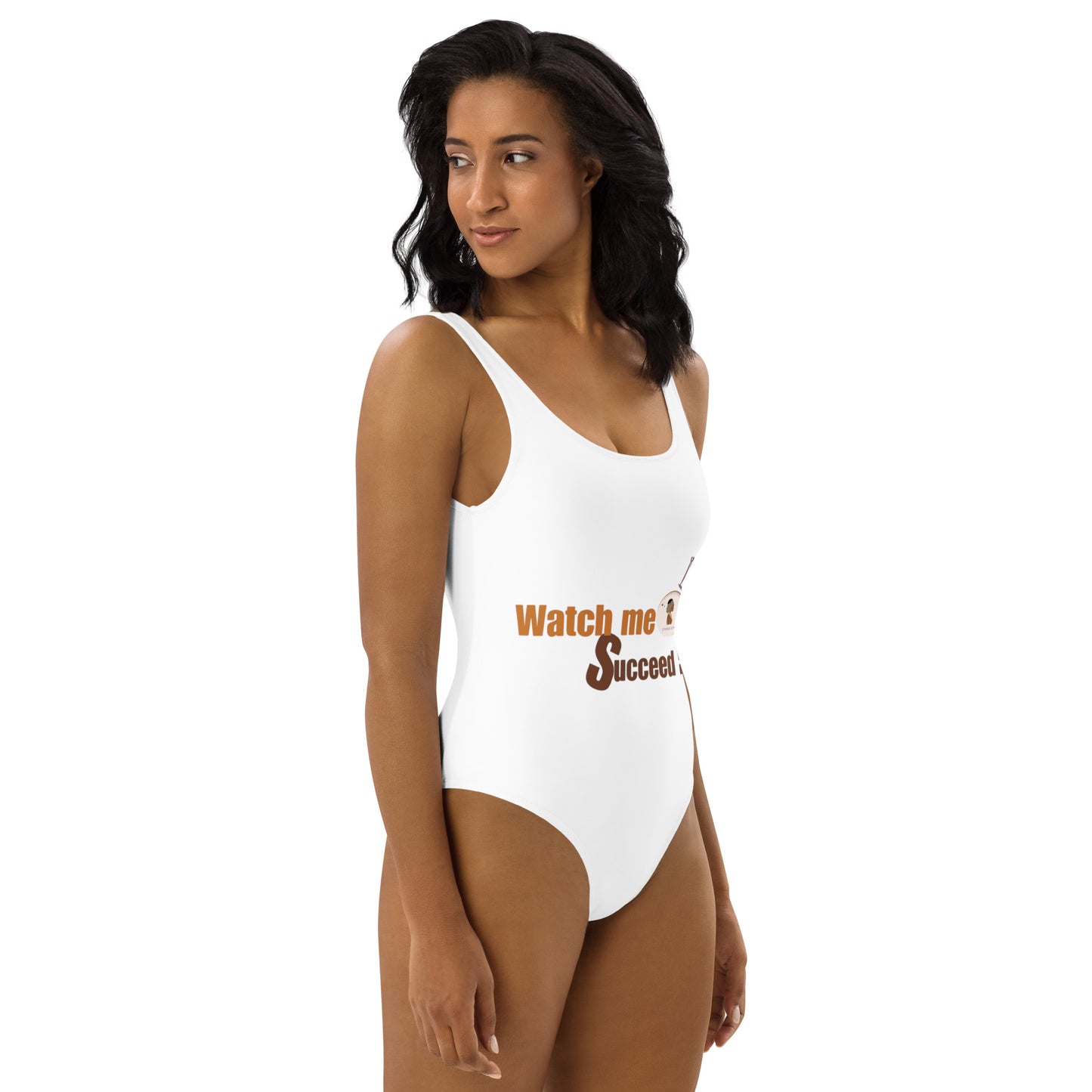 One-Piece Swimsuit WATCH ME SUCCEED