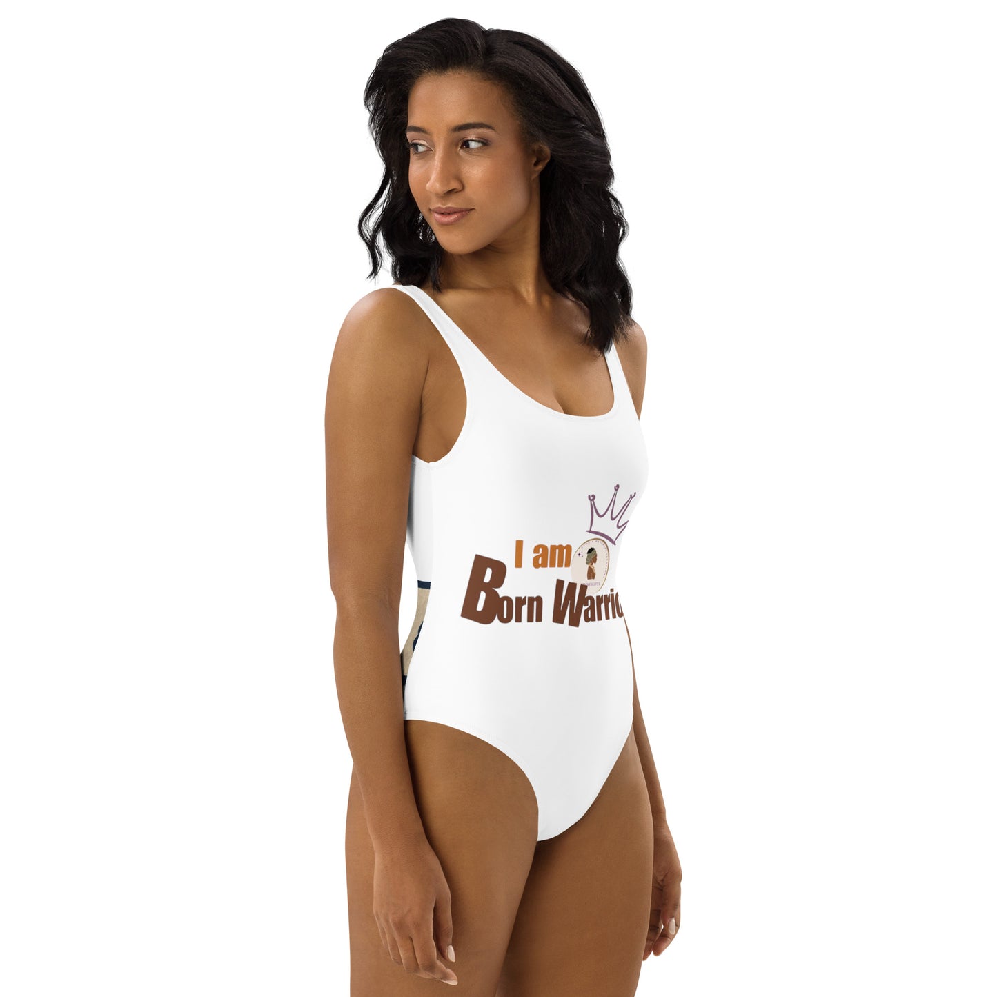 One-Piece Swimsuit I AM BORN WARRIOR