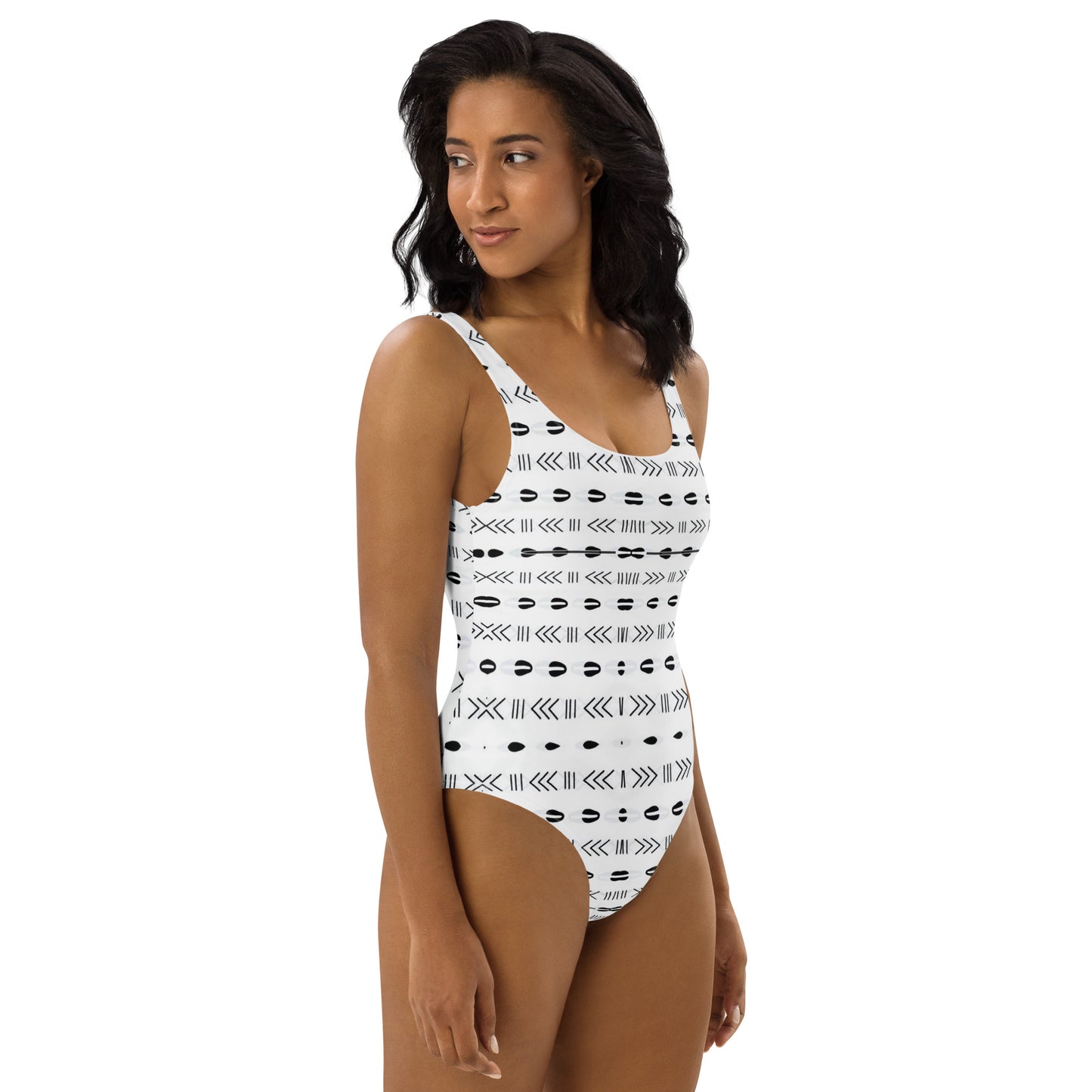 One-Piece Swimsuit African design