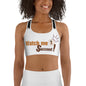 Sports bra WATCH ME SUCCEED