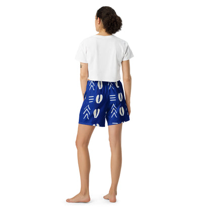 Athletic Long Shorts unisex African design