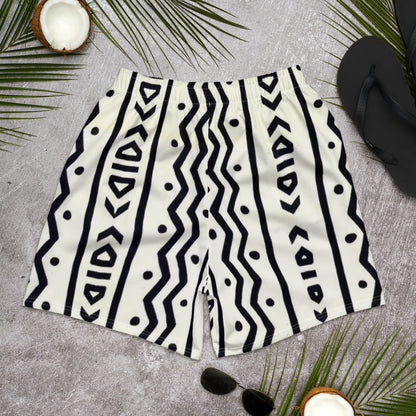 Athletic Long Shorts unisex African design