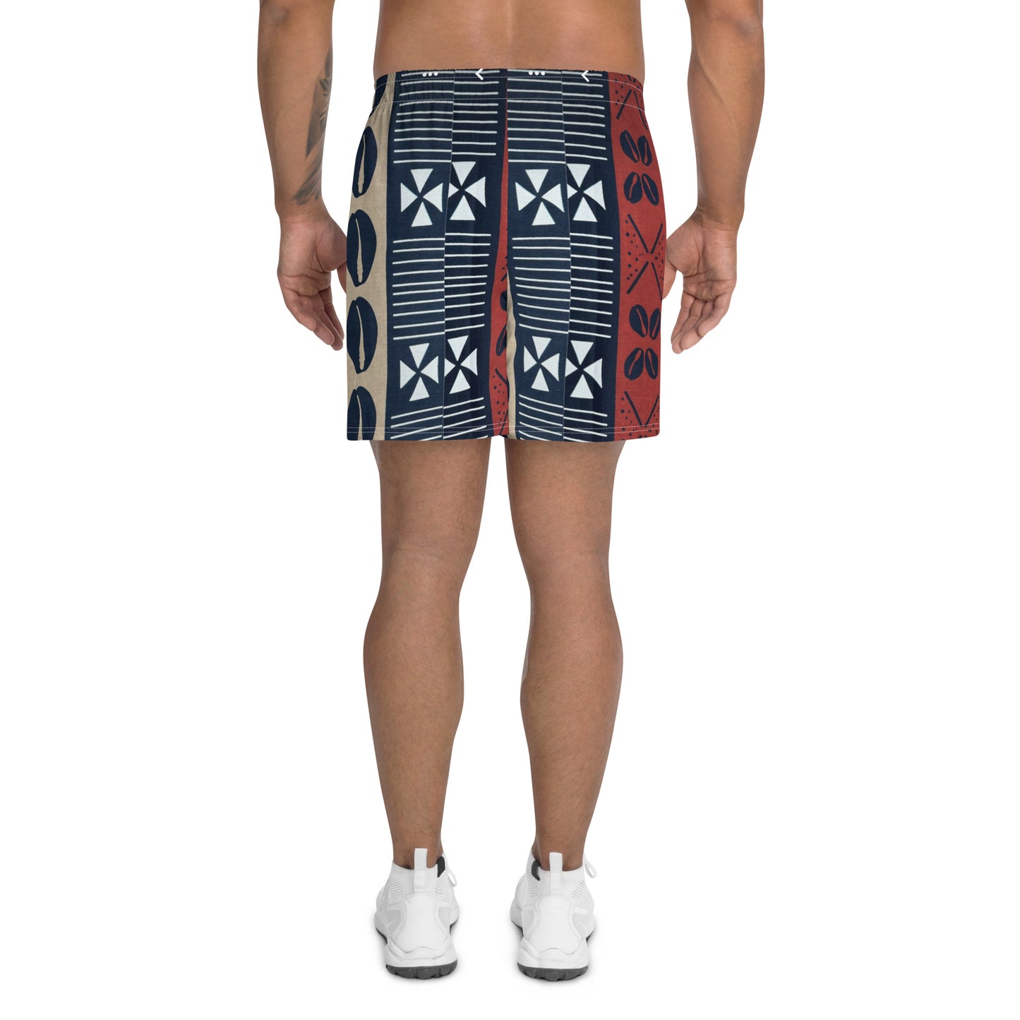 Athletic Long Shorts unisex African design