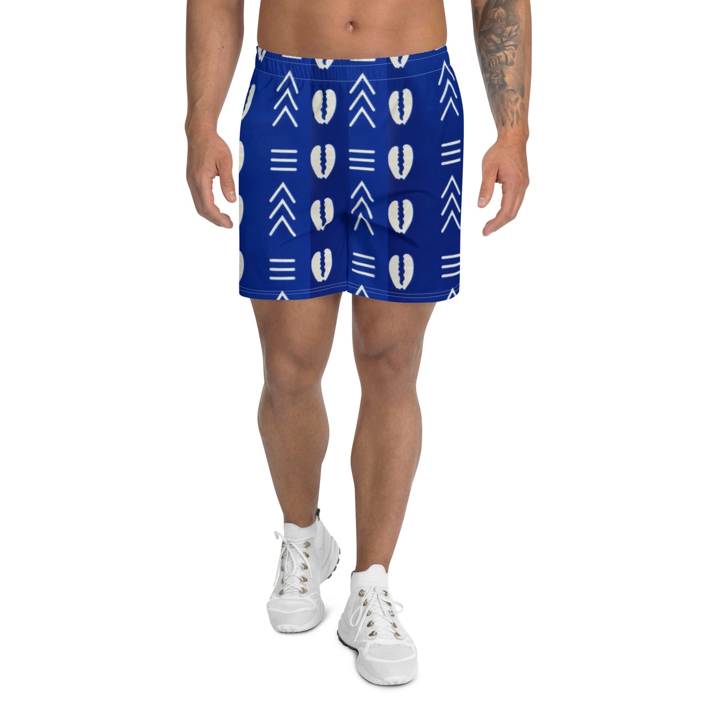 Athletic Long Shorts unisex African design